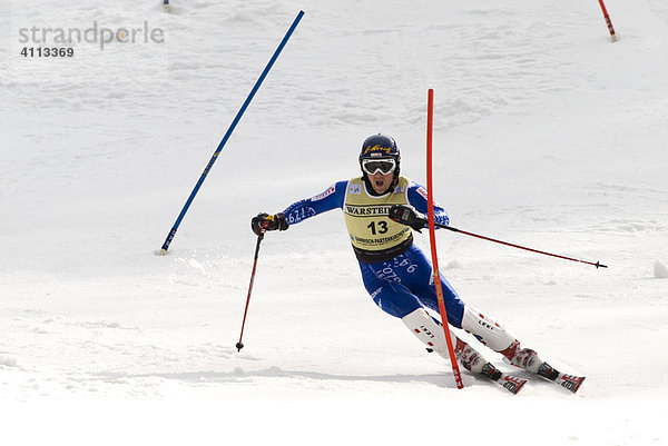 Marc Berthod  Schweiz  FIS Ski Weltcup Slalom der Herren  Kandahar-Rennen  Garmisch-Partenkirchen  Bayern  Deutschland