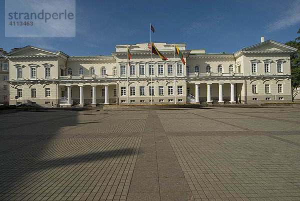 Präsidentenpalast  Wilna  Vilnius  Litauen