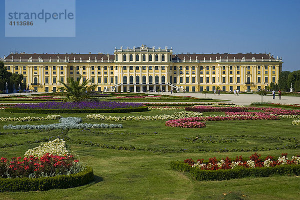 Schloss Schönbrunn  Wien  Österreich