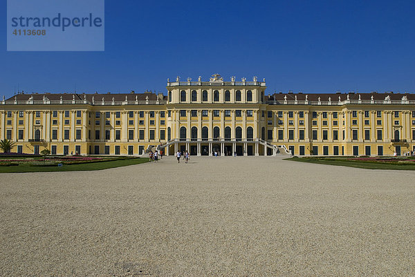 Schloss Schönbrunn  Wien  Österreich