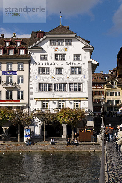 Zunfthaus zu Pfistern  Luzern  Schweiz