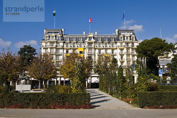Hotel Beau Rivage  Lausanne  Schweiz