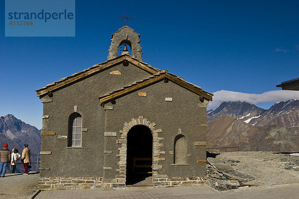 Kapelle am Gornergrat  Zermatt  Wallis  Schweiz