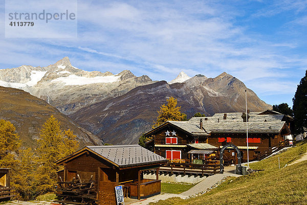 Riffelalpe  Berghütte  Zermatt  Wallis  Schweiz