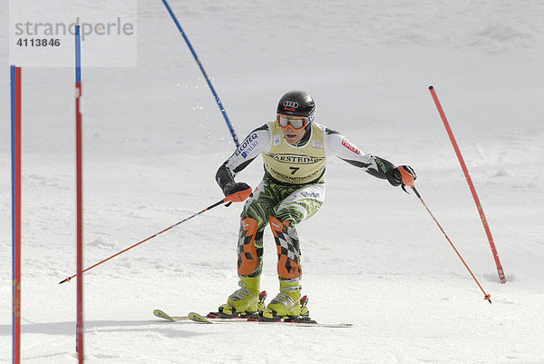 Kalle Palander  FIS Ski Weltcup Slalom der Herren Kandahar-Rennen Garmisch-Partenkirchen Bayern Deutschland