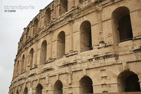 Detail des Amphitheaters von El Jem  Tunesien