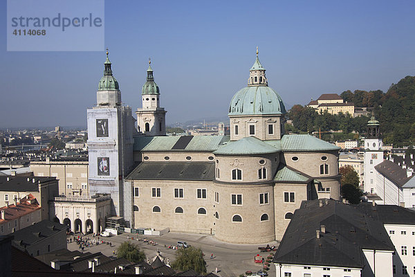 Salzburger Dom  Salzburg  Österreich