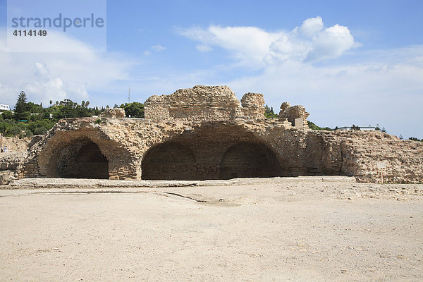 Ruine von Karthago  (Antoninus-Pius-Thermen)  Karthago  Tunesien