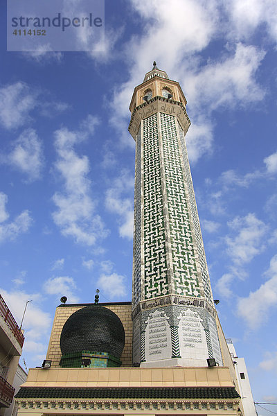 Minarett der Moschee von Nabeul  Tunesien