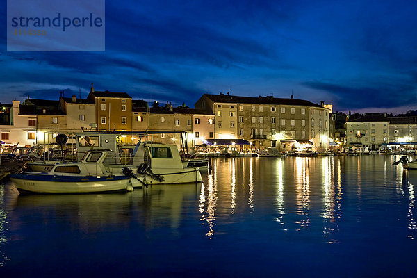 Hafen von Cres  Insel Cres  Primorje - Gorski kotar  Kroatien