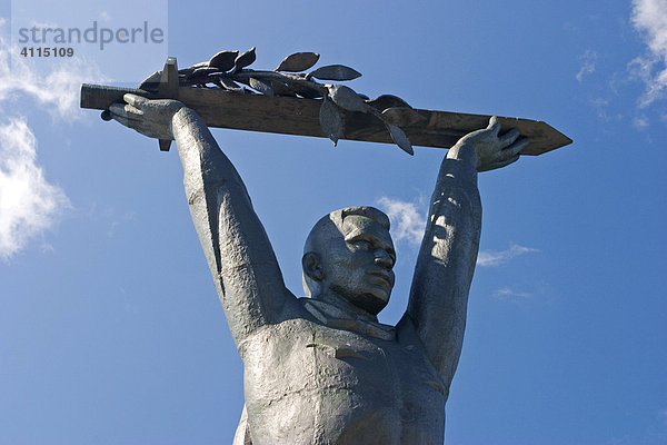 Sieger Park  Nationale Gedenkstätte in der Nähe von Omsk  Omsk an den Flüssen Irtisch und Omka  Omsk  Sibirien  Russland  GUS  Europa