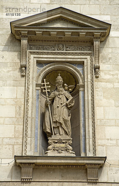 St. Stephans Basilika im Neorenaisssance Stil  Budapest  Ungarn  Südosteuropa  Europa