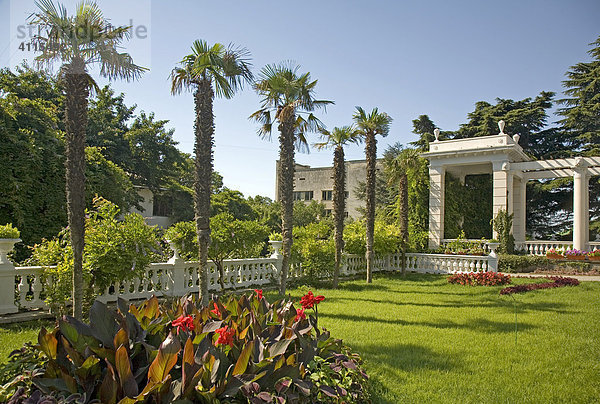 Botanischer Garten  Jalta  Krim  Ukraine  Süd-Osteuropa  Europa