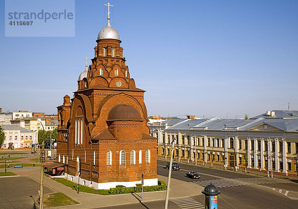 Torkirche Kirche der Gewandniederlegung Mariens  Vladimir  Russland