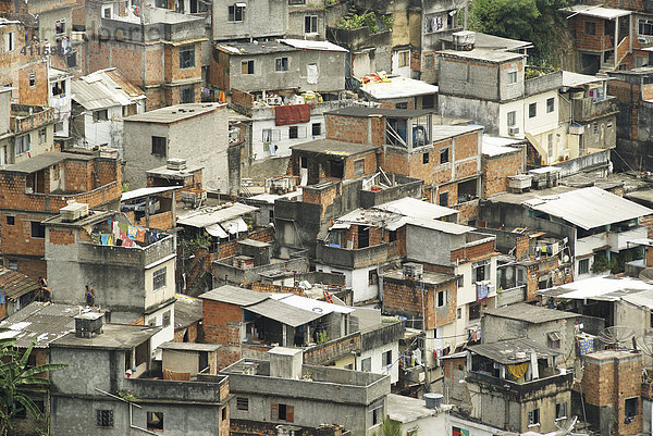 Die Favela Rio Comprido  Rio de Janeiro  Brasilien