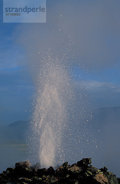 Heiße Quelle in Bogoria  Kenia