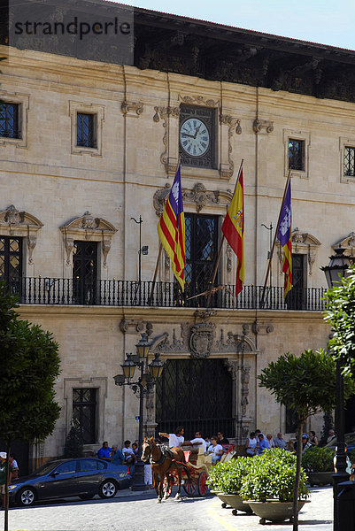 Rathaus von Palma de Mallorca (Ayuntamiento)  Mallorca  Spanien