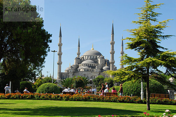 Sultan Ahmed Camii (Blaue Moschee)  Istanbul  Türkei