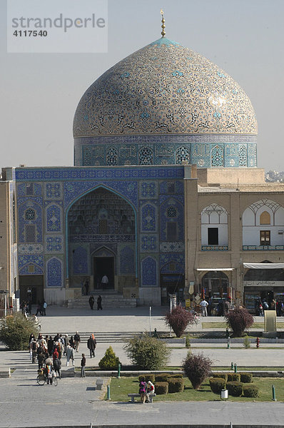 Kuppel der Scheich Lotfollah-Moschee am Meidan-e Imam (Imams-Platz)  Isfahan  Iran