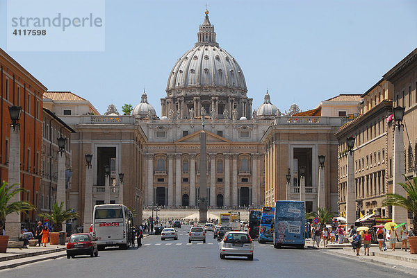 Petersdom  Vatikan  Rom  Italien