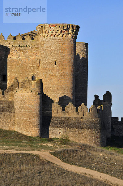 Castillo de Belmonte  Burg in Belmonte  Region Castilla-La Mancha  Spanien