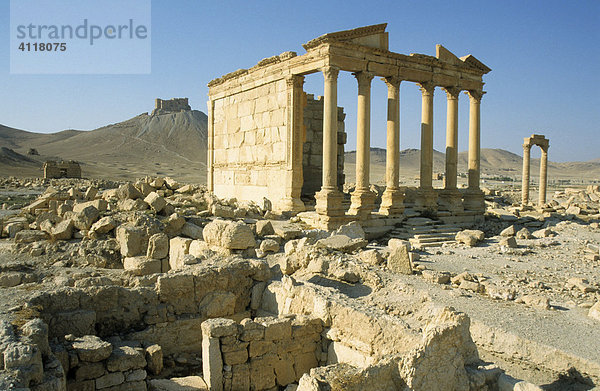Römischer Tempel  Palmyra  Syrien