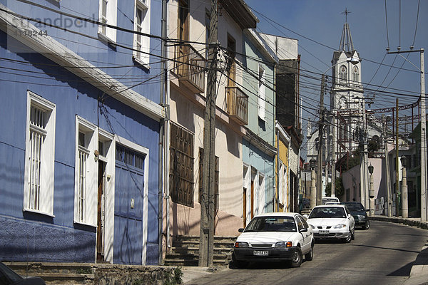 Historische Architektur in Valparaiso  Chile