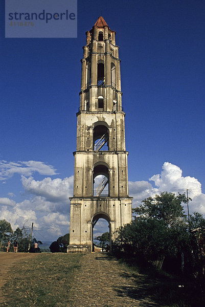 Turm von Iznaga im Valle de los Ingenios  Sancti Spiritus  Kuba