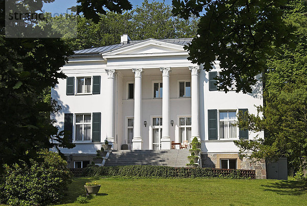 Historische Villa Oppenheim  Seebad Heringsdorf  Insel Usedom  Mecklenburg-Vorpommern  Deutschland  Europa