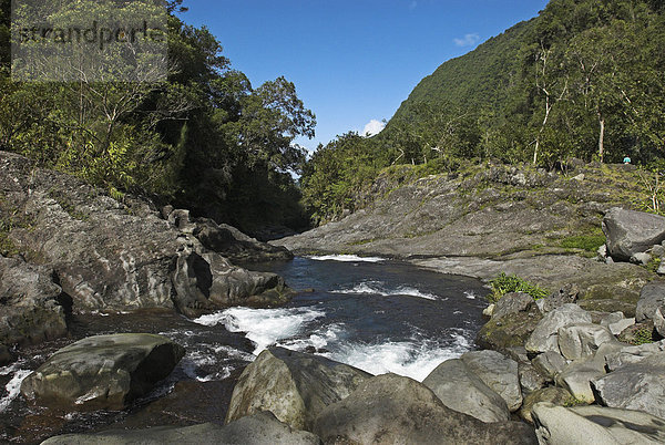 Schlucht von Langevin  Insel La Reunion  Frankreich  Afrika