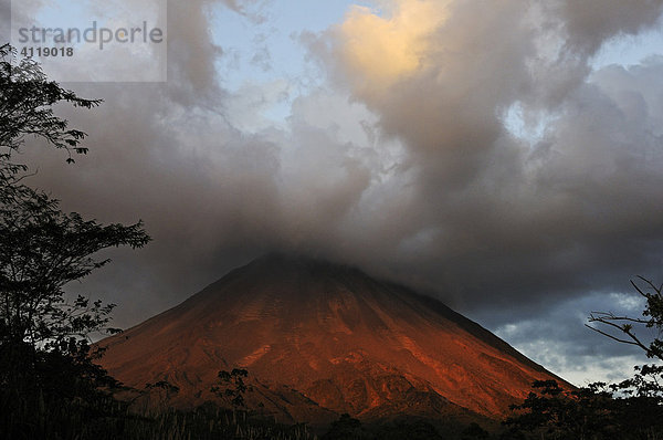 Vulkan Arenal  Costa Rica  Mittelamerika
