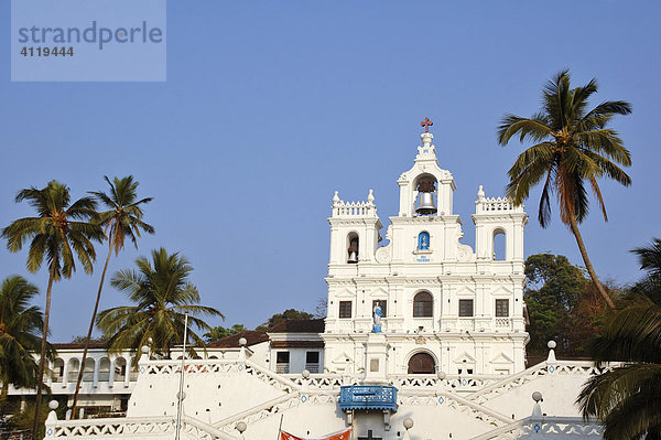 Indien  Goa  Panjim  die Kirche Our Lady of Immaculate Conception