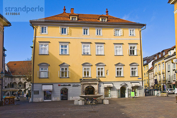 Haus Zur Goldenen Gans  Klagenfurt  Kärnten  Österreich