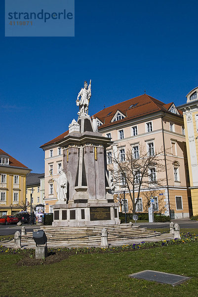 Floriani Denkmal  Klagenfurt  Kärnten  Österreich