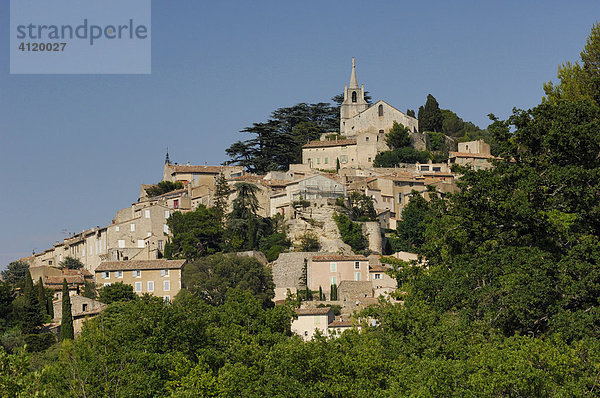 Die Stadt Bonnieux in der Provence  Frankreich