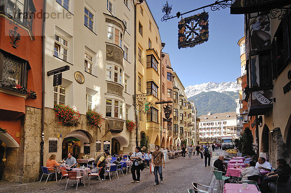 Herzog-Friedrich-Straße  Innsbruck  Tirol  Österreich