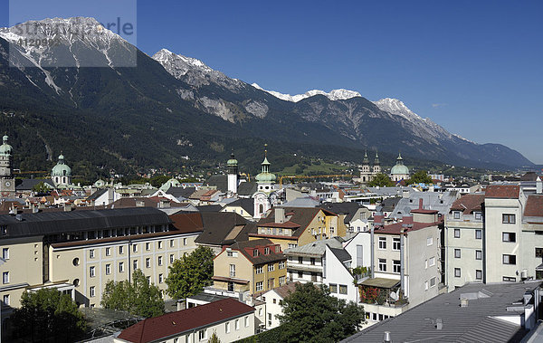 Überblick über Innsbruck  Tirol  Österreich