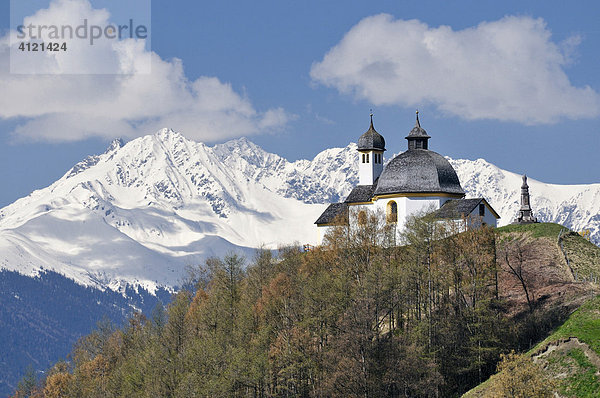 Kapelle am Kalvarienberg bei Innsbruck  Tirol  Österreich