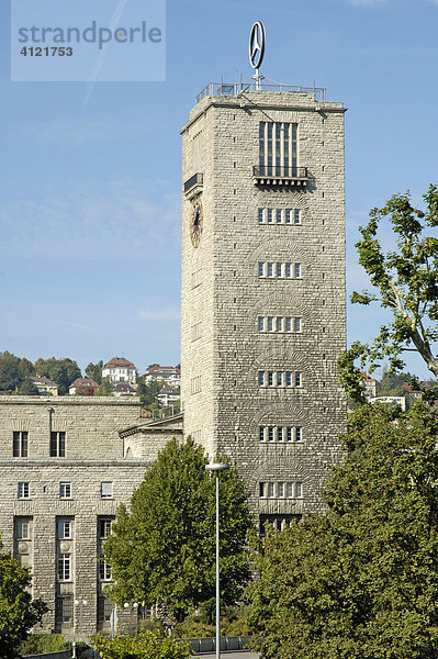 Turm des Hauptbahnhofes  Stuttgart  Baden-Württemberg  Deutschland