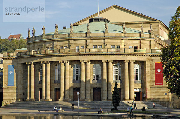 Staatstheater (Staatsoper)  Stuttgart  Baden-Württemberg  Deutschland