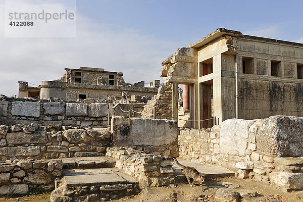 Palast von Knossos  Kreta  Griechenland