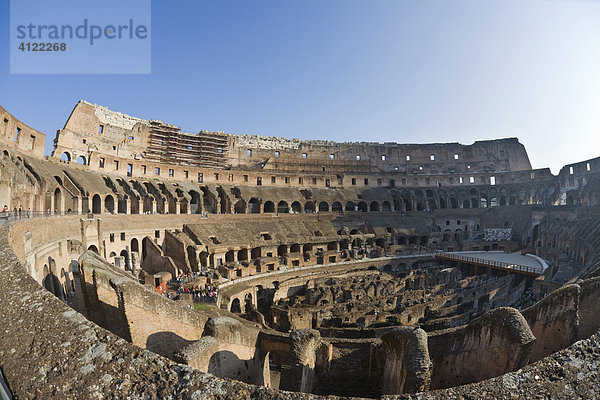 Kolosseum Innenansicht  Rom  Italien