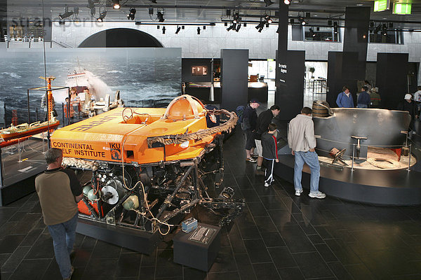 U-Boot  das bei Erdölförderung eingesetzt wird  Erdölmuseum  Stavanger (Kulturhauptstadt 2008)  Norwegen