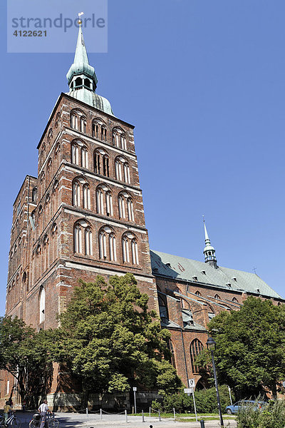 Kirche St. Nikolai  Stralsund  Mecklenburg-Vorpommern  Deutschland