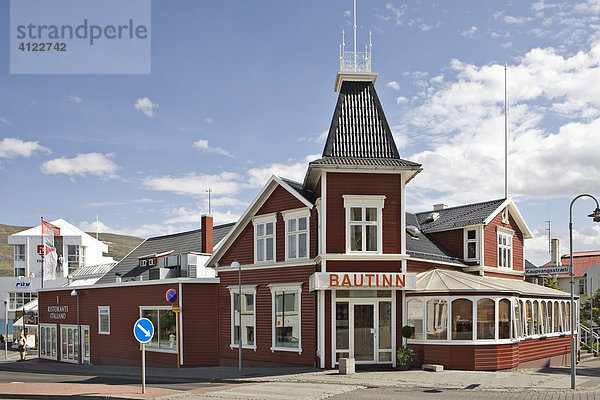 Restaurant Bautinn  Akureyri  Nordisland  Island