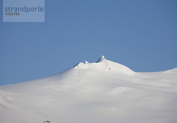 Gipfel des Snaefellsnessjökull (Jules Verne Reise zum Mittelpunkt der Erde)  Snaefellsness Halbinsel  Island