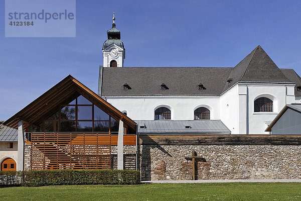 Außenansicht des Klosters von Klein-Mariazell (Mariazell in Österreich)  Klein-Mariazell  Triestingtal  Niederösterreich  Österreich