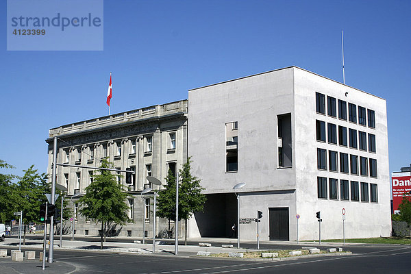 Schweizerische Botschaft im Regierungsviertel von Berlin  Deutschland