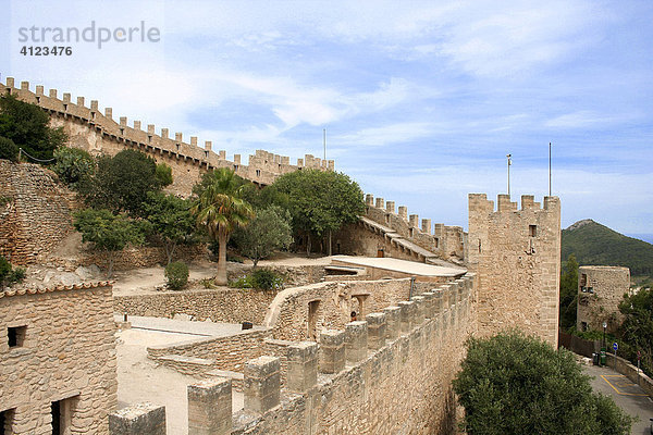 Castell de Capdepera  Mallorca  Balearen  Spanien