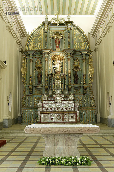 Altar in der Kathedrale  Asuncion Paraguay  Südamerika